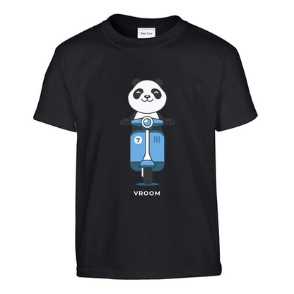 Scooter Panda | Premium Cotton T-Shirts