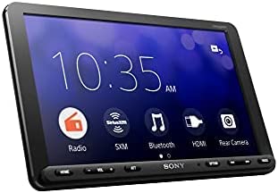 Sony Car Stereo XAV-AX8100 22.7 cm (8.95 inch) Large Screen Digital Media Receiver with HDMI, Bluetooth, Android Auto, Apple Car Play, WebLink