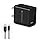 ZEBRONICS 18W Charger 1 M Type C Cable(Black)