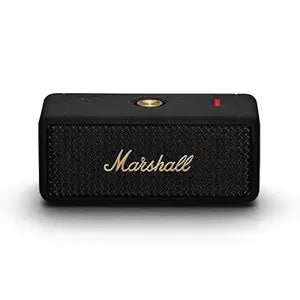Marshall Emberton II Wireless Bluetooth Portable Speaker (Black & Brass)