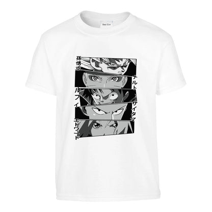 Anime design dark | Premium Cotton T-Shirts