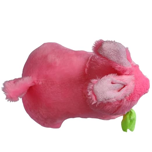 Toy Castle Rabbit with Carrot Furry Teddy Animal Soft Toy | Unique Design and Pattern | Made in India (Pink
