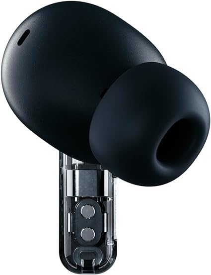 (Seald Pack) Nothing Ear 2 Wireless Earbuds Active Noise Cancellation to 40 db, Bluetooth 5.3 in Ear Headphones with Wireless Charging,36H Playtime IP54 Waterproof Earphones for iPhone & Android,Black