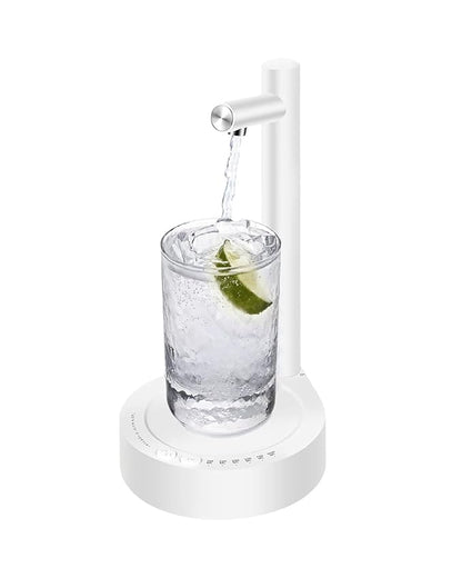Desktop Water Dispenser, Portable Water Bottle Dispenser Pump for 5 Gallon Bottle, Bedside Table Smart Water Pump USB Charging