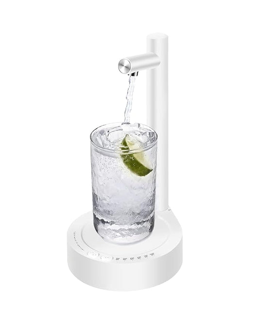 Desktop Water Dispenser, Portable Water Bottle Dispenser Pump for 5 Gallon Bottle, Bedside Table Smart Water Pump USB Charging