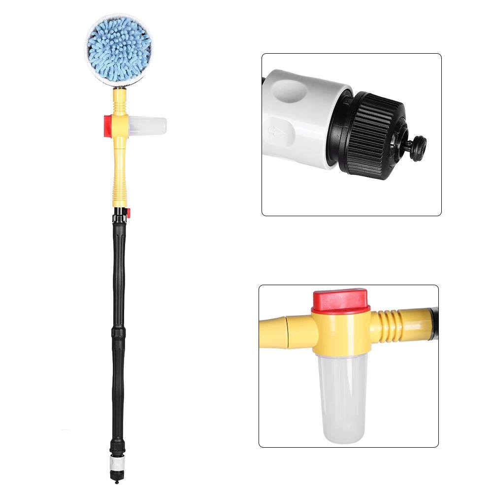 Rotating Car Wash Brush, Car Cleaning Kit, Microfiber Car Cleaning Brush
