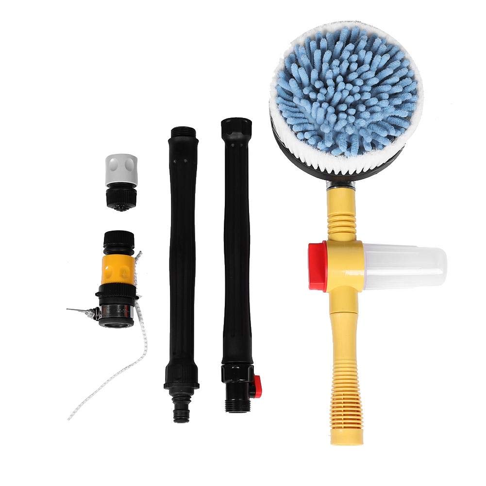 Rotating Car Wash Brush, Car Cleaning Kit, Microfiber Car Cleaning Brush