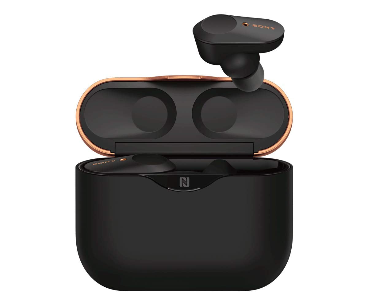 (Open Box) Sony WF-1000XM3 Industry Leading Active Noise Cancellation (TWS) Bluetooth Truly Wireless in Ear Earbuds with Bluetooth 5.0, 32hr Battery Life, Alexa Voice Control with Mic