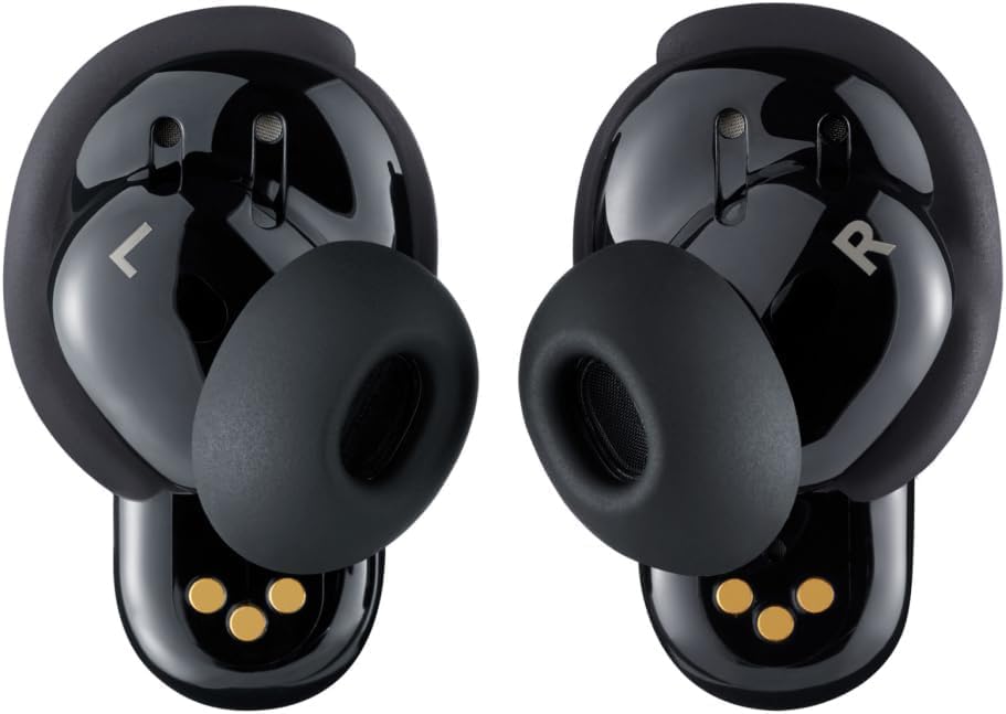 Bose New QuietComfort Ultra Wireless World-Class Noise Cancellation Earbuds, Black (Sealed pack)