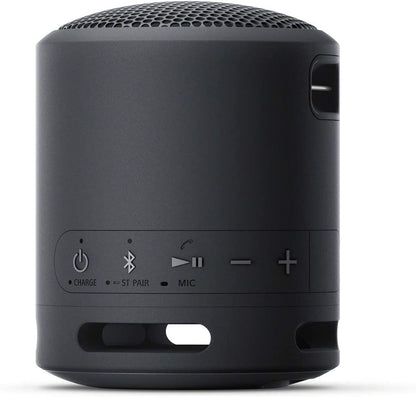 Sony Srs-Xb13 Wireless Extra Bass Portable Compact Bluetooth Speaker with 16 Hours Battery Life, Type-C, Ip67 Waterproof, Dustproof, with Mic, Loud Audio for Phone Calls (Black)