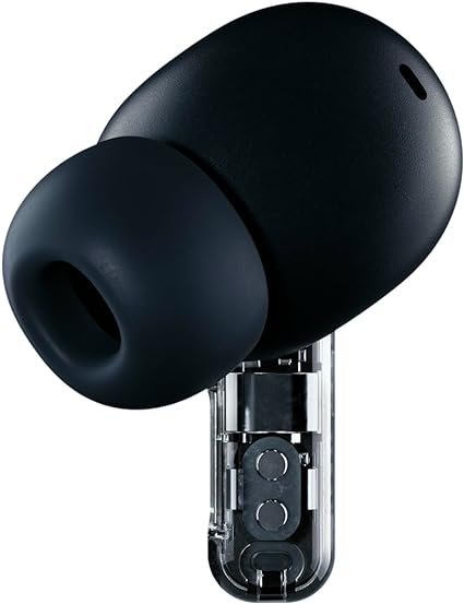 (Seald Pack) Nothing Ear 2 Wireless Earbuds Active Noise Cancellation to 40 db, Bluetooth 5.3 in Ear Headphones with Wireless Charging,36H Playtime IP54 Waterproof Earphones for iPhone & Android,Black
