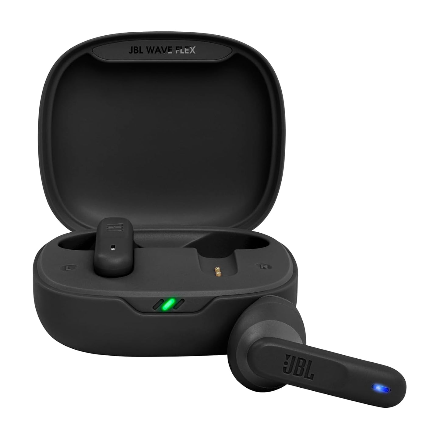 JBL Newly Launched Wave Flex in-Ear Wireless Earbuds TWS with Mic,App for Custom Extra Bass EQ, 32Hrs Battery, Quick Charge