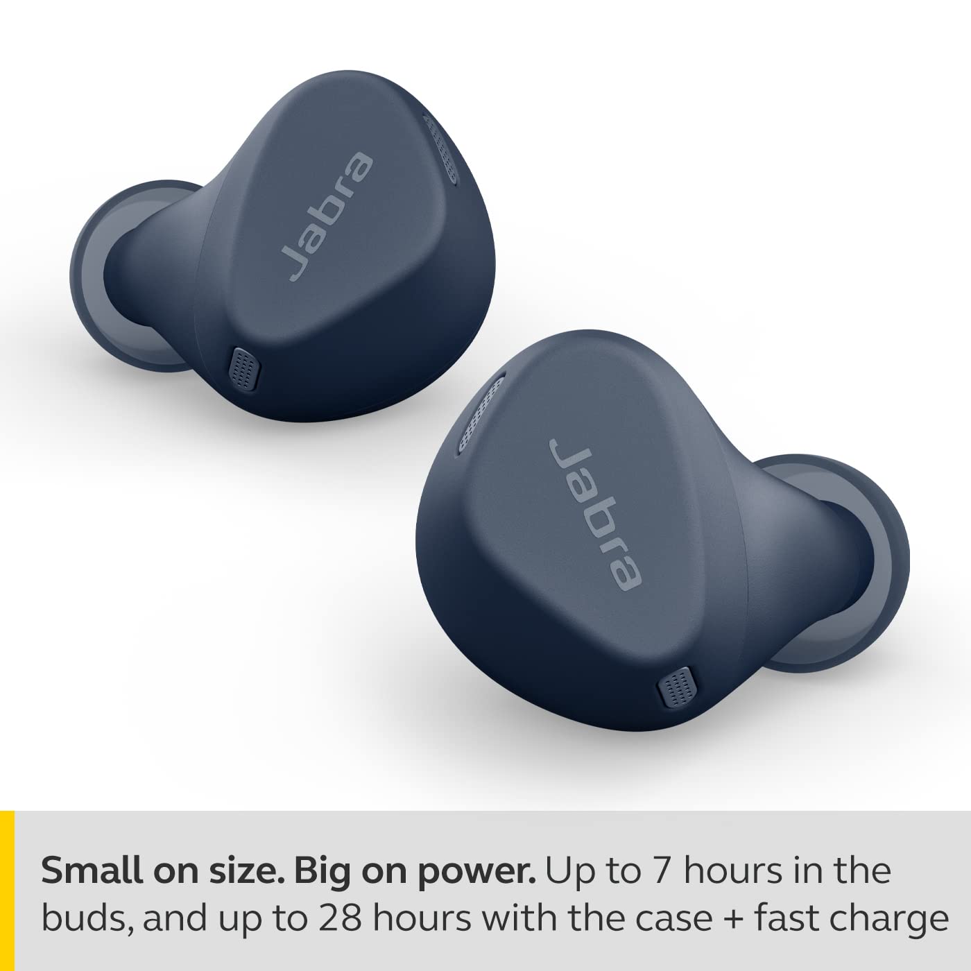 Jabra Elite 4 Active in Ear Bluetooth Earbuds Truly Wireless with mic, Secure Active Fit, Active Noise Cancellation and Adjustable HearThrough