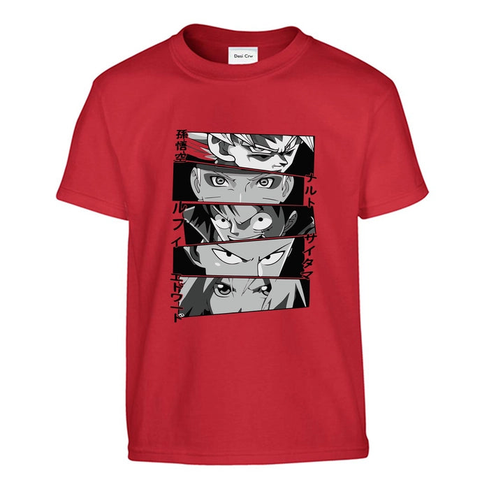 Anime design dark | Premium Cotton T-Shirts