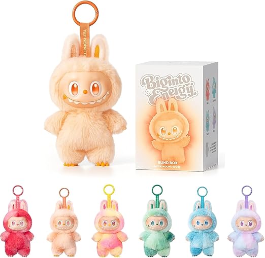 Labubu Doll – Original Soft Plush Toy - Random Color Surprise – 1 Pc