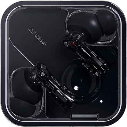 (Seald Pack) Nothing Ear 2 Wireless Earbuds Active Noise Cancellation to 40 db, Bluetooth 5.3 in Ear Headphones with Wireless Charging,36H Playtime IP54 Waterproof Earphones for iPhone & Android,Black