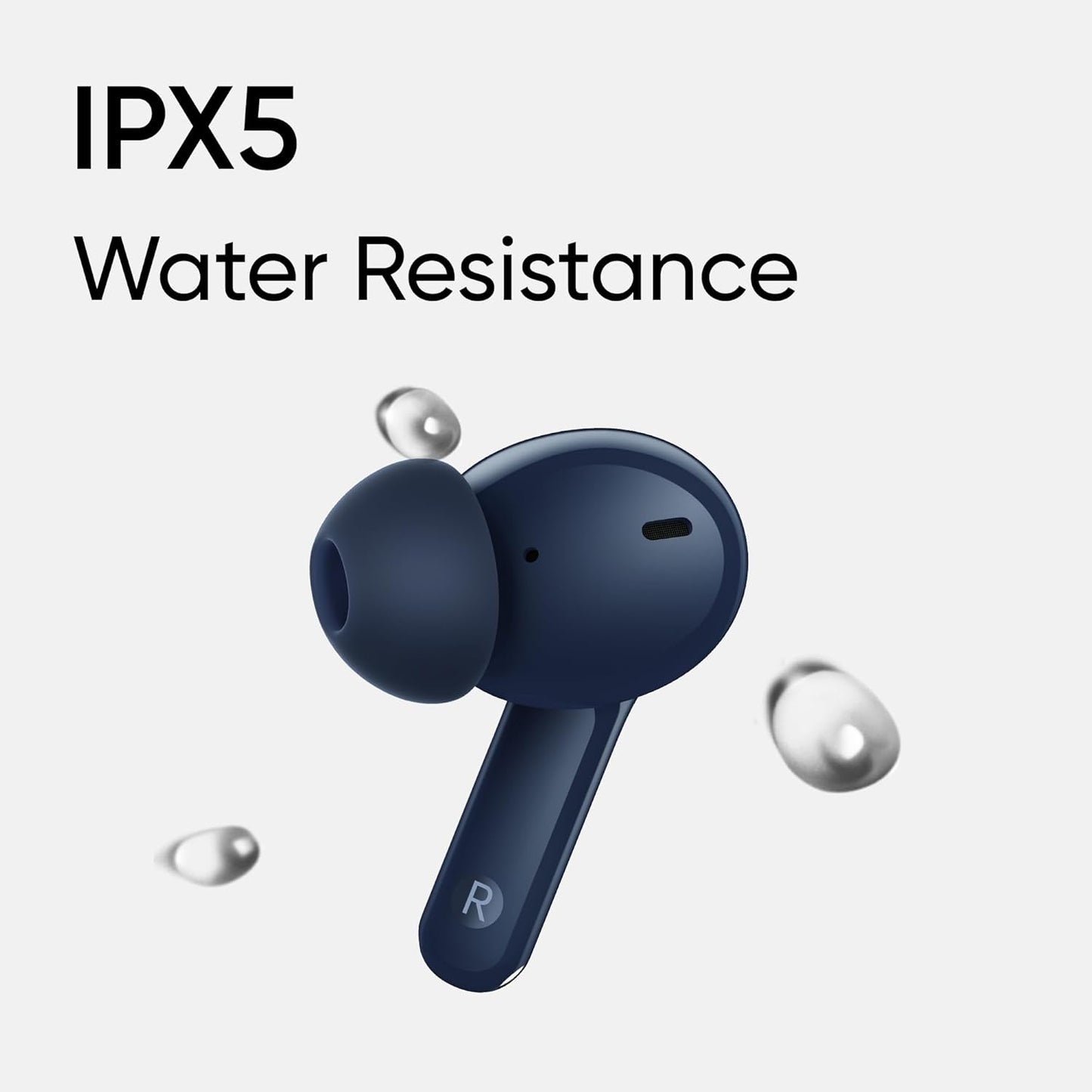 realme Buds T110 True Wireless in Ear Earbuds with Bass Boost Driver, 38 Hours Playback, AI ENC