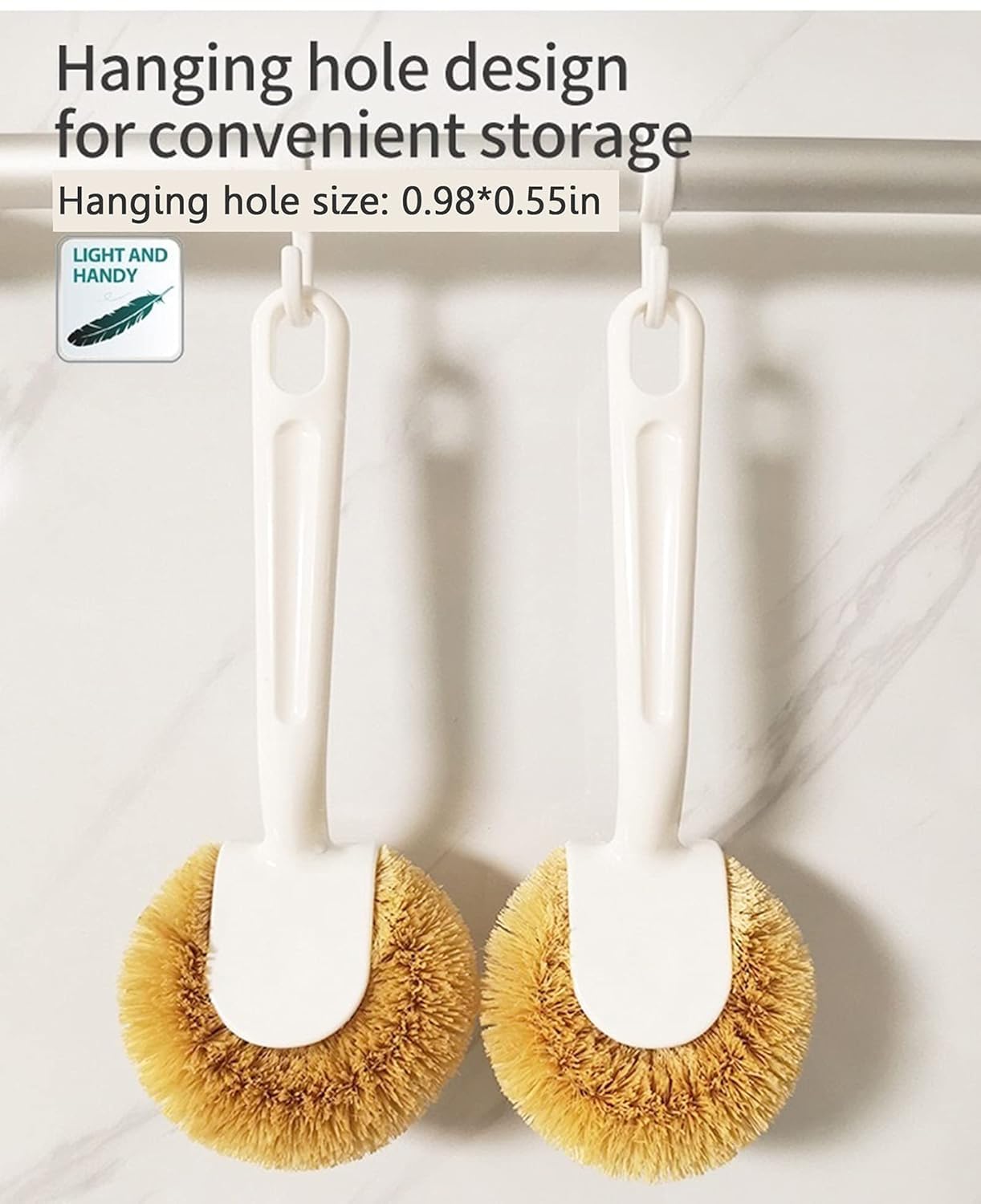 Coconut Fibre Pan Cleaning Brush