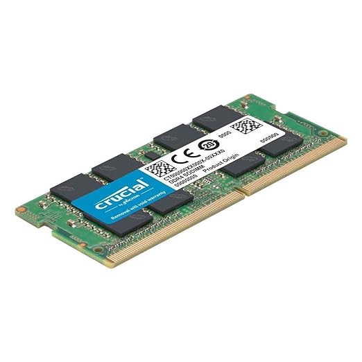 Crucial RAM 4,8,16 GB DDR4 2666 MHz CL19 Laptop Memory