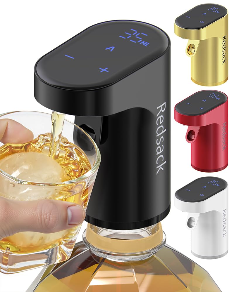 Smart Electric Whiskey Pump Dispenser and Wine Decanter