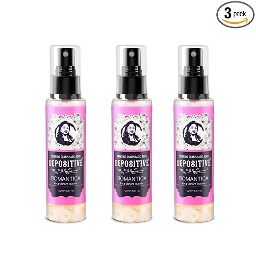 BEPOSITIVE Romantica For Vibrant love life Ideal for Date Night Essential & Magnetic Attraction | Romance-Enhancing Perfume For Men & Women (100 ml) Pack of 3
