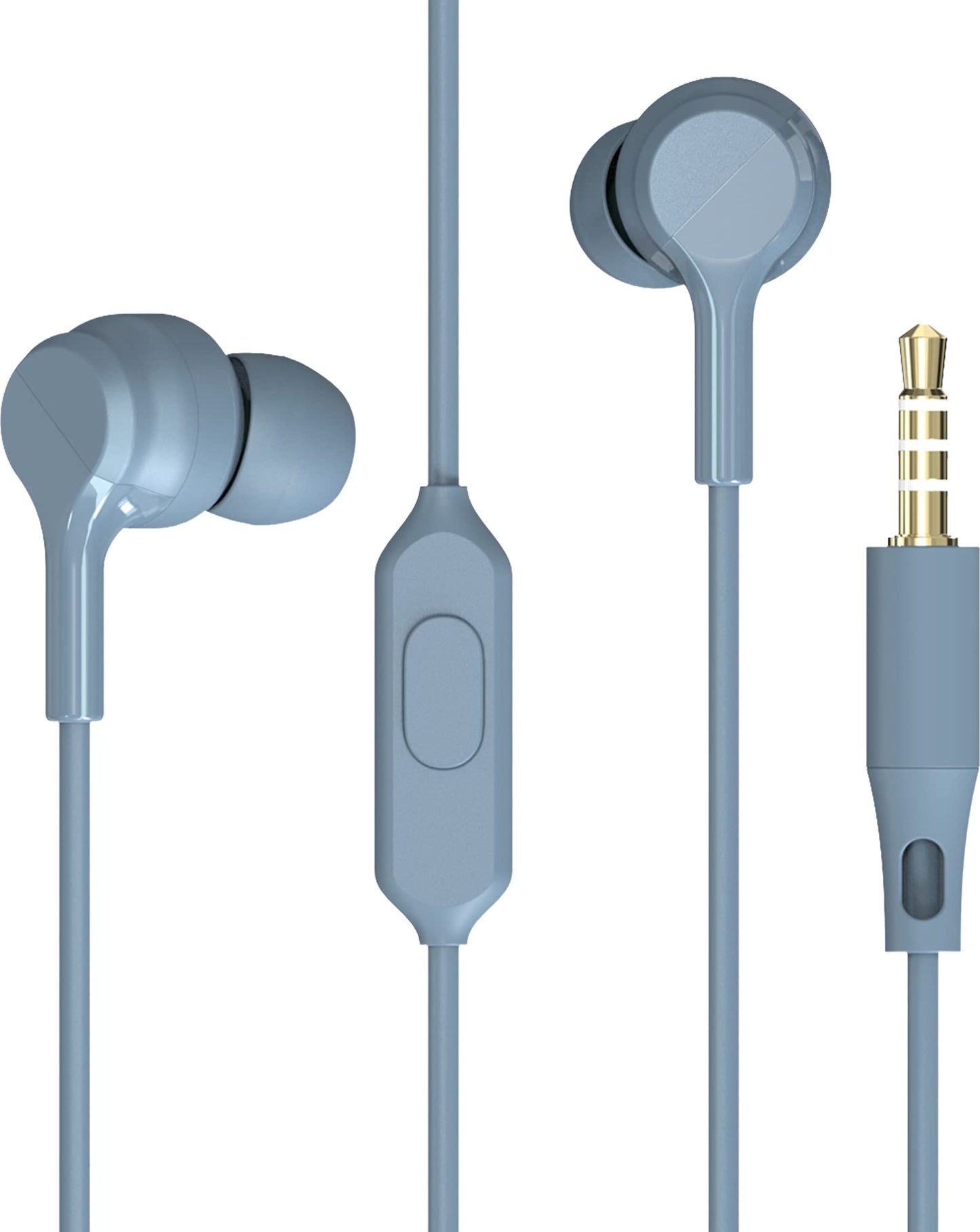 ZEBRONICS Zeb-BRO PRO in Ear Wired Stereo Earphones blue