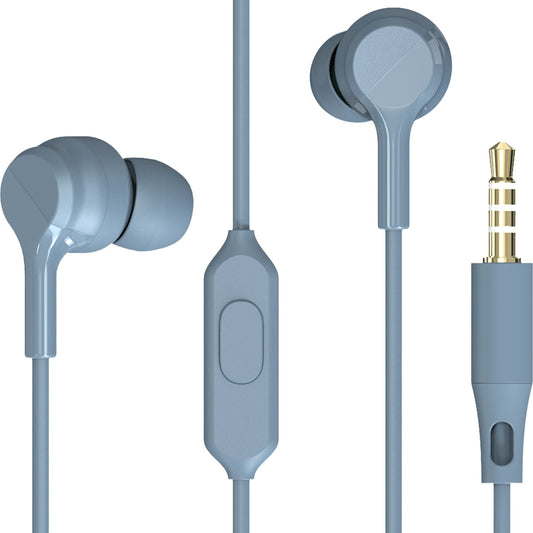 ZEBRONICS Zeb-BRO PRO in Ear Wired Stereo Earphones blue