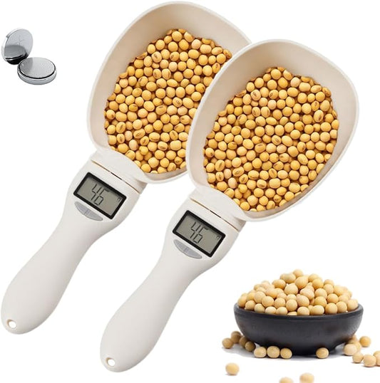 2025 New Digital Measuring Spoon, Food Measuring Scoop Scale 800g / 0.1g High Precision with LCD Screen, Display Electronic Measuring Spoon for Daily Meals and Kitchen Gadgets (2)