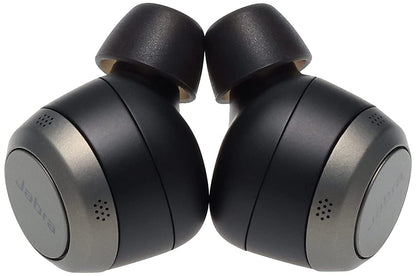 (Open Box) Jabra Elite 85t Bluetooth Truly Wireless in Ear Earbuds with mic, Advanced Active Noise Cancellation with Long Battery Life and Powerful Speakers Wireless Charging Case (Titanium Black)