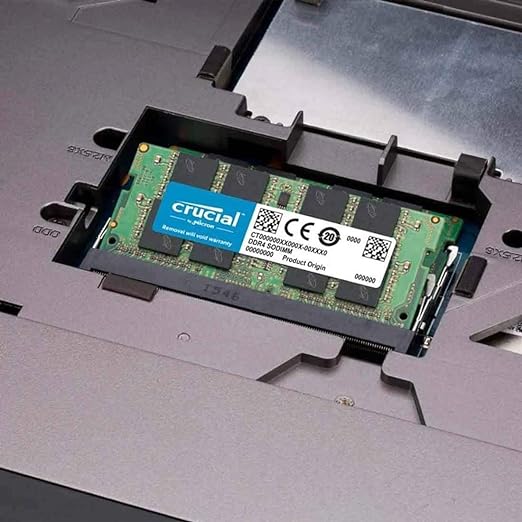 Crucial RAM 4,8,16 GB DDR4 2666 MHz CL19 Laptop Memory