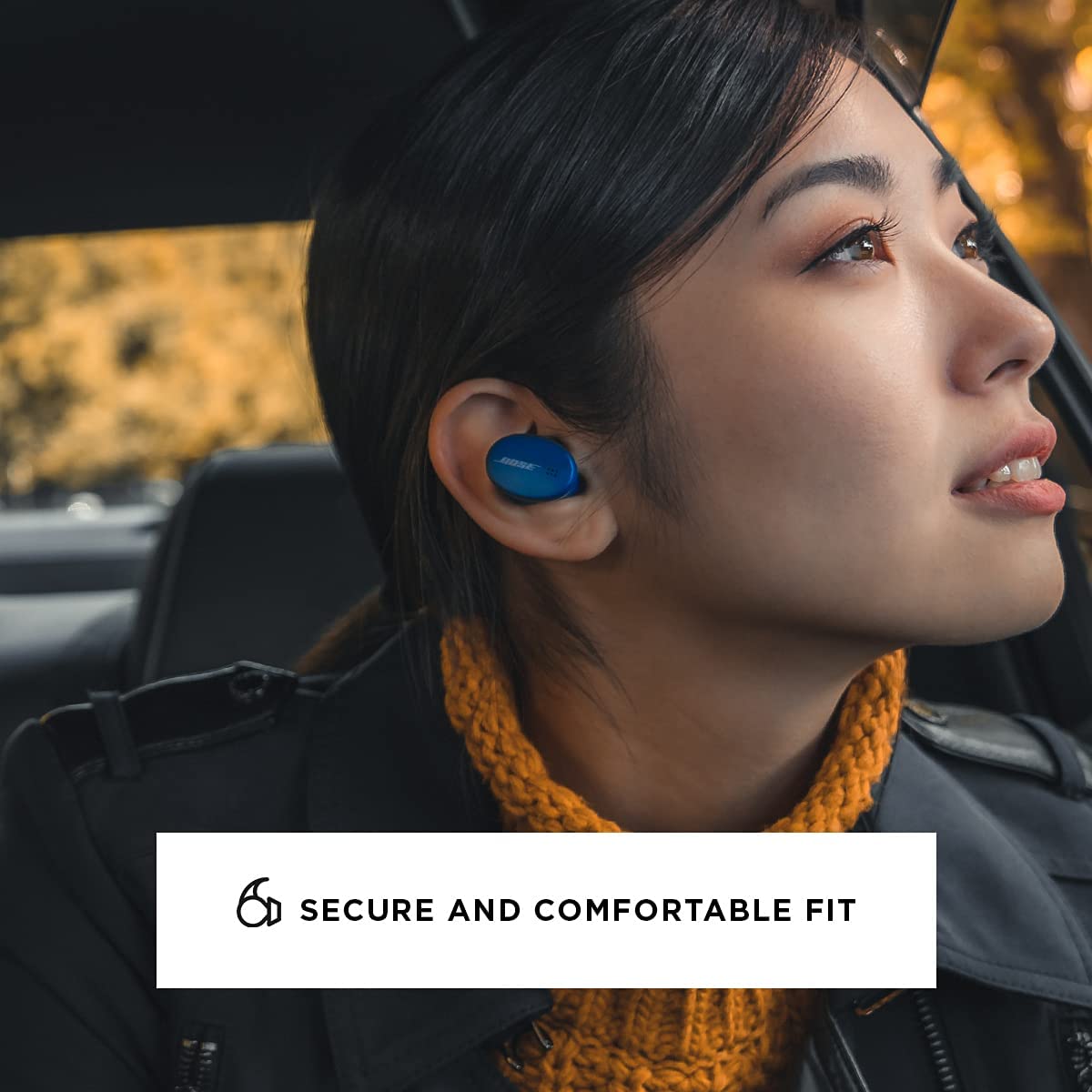 (Open Box) Bose Sport Earbuds – Bluetooth Truly Wireless in Ear Earbuds Touch Control, with mic Baltic Blue
