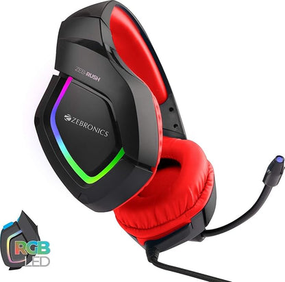 ZEBRONICS Zeb-Rush-GAMING-RED