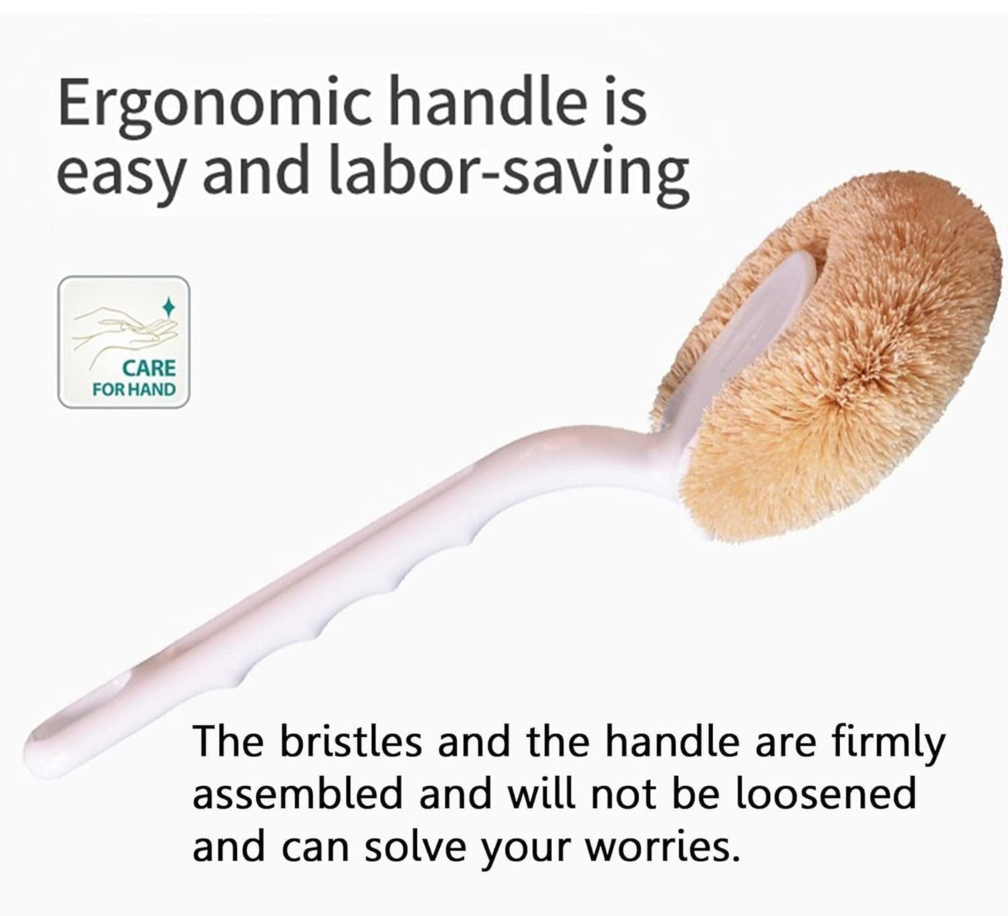 Coconut Fibre Pan Cleaning Brush