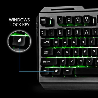 Zebronics Zeb-Transformer Gaming Keyboard and Mouse Combo (White)