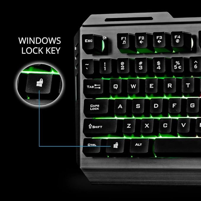 Zebronics Zeb-Transformer Gaming Keyboard and Mouse Combo (White)