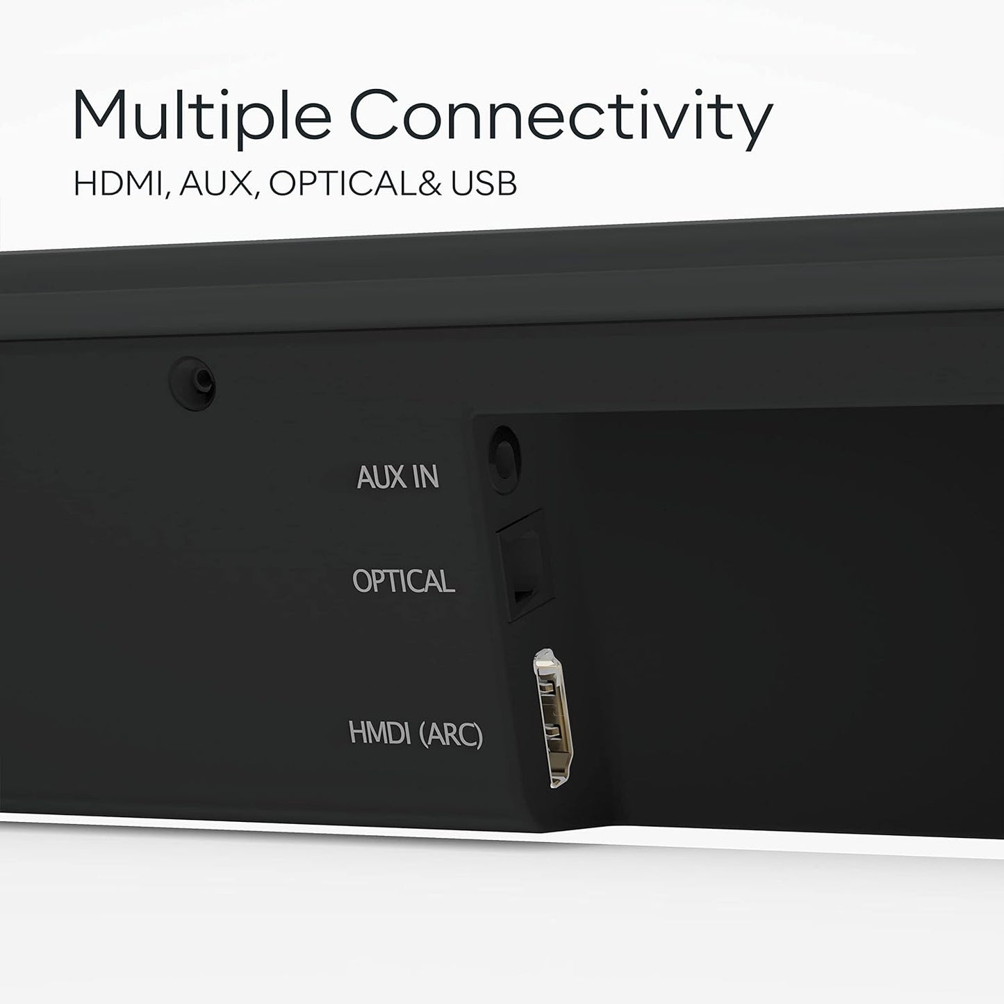 GOVO GOSURROUND 430 80 Watt 2.0 Channel with HDMI and Optical, Wireless Bluetooth Soundbar, RMS Output 60 W (Open Box)