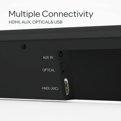 GOVO GOSURROUND 430 80 Watt 2.0 Channel with HDMI and Optical, Wireless Bluetooth Soundbar, RMS Output 60 W (Open Box)