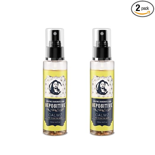 BEPOSITIVE Calmz For Stress free sprit For Men & Women | Stress-Free Spirit Perfume, Embrace Balance and Wellness, Long Lasting Perfume (100 ml) Pack of 2