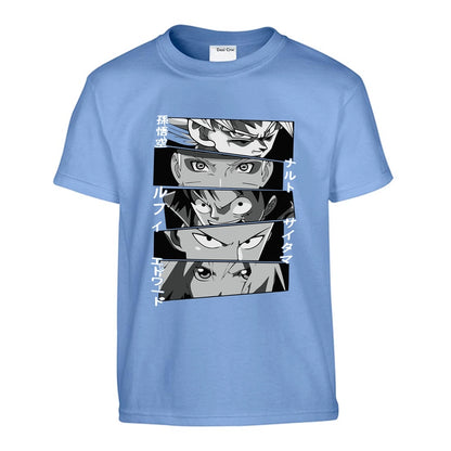 Anime design white | Premium Cotton T-Shirts