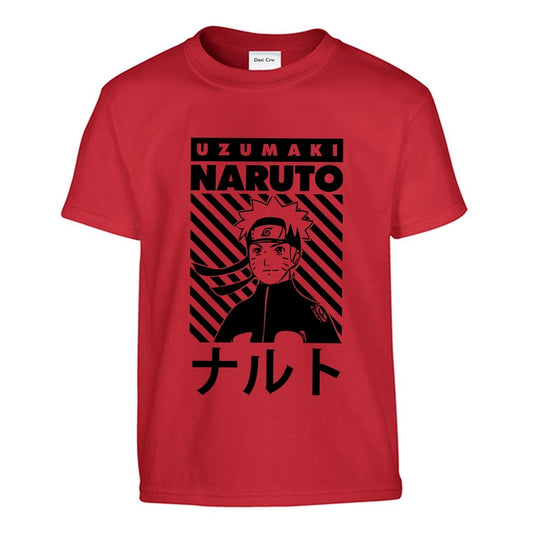 Naruto Design Dark | Premium Cotton T-Shirts