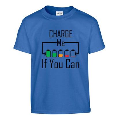 Charge me If you can | Premium Cotton T-Shirts