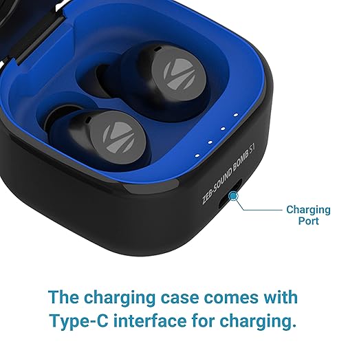 ZEBRONICS Zeb-SOUND BOMB S1-BLUE&BLACK