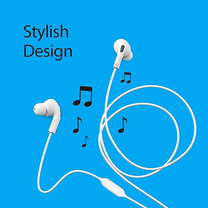 ZEBRONICS Zeb-TULIP Stereo Wired Headset  (white)