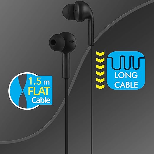 ZEBRONICS Zeb-EASE Wired earphones