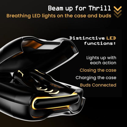 Boult Audio UFO Truly Wireless in Ear Earbuds with 48H Playtime Made in India (Black Gloss)