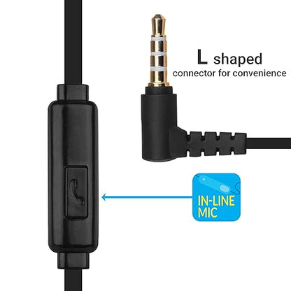 ZEBRONICS Zeb-EASE Wired earphones