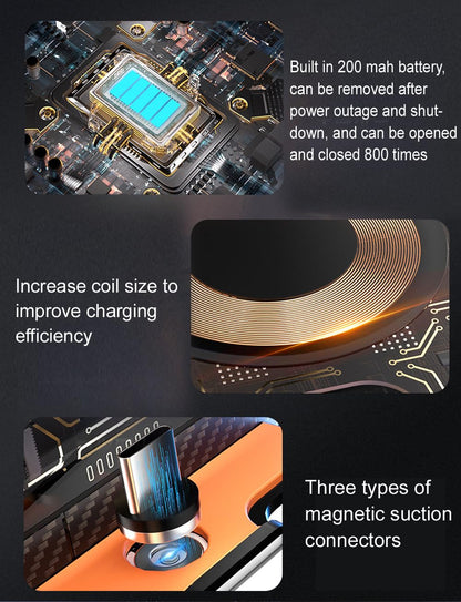15W Transparent Smart Sensor Car Wireless Charger,Auto-Clamping
