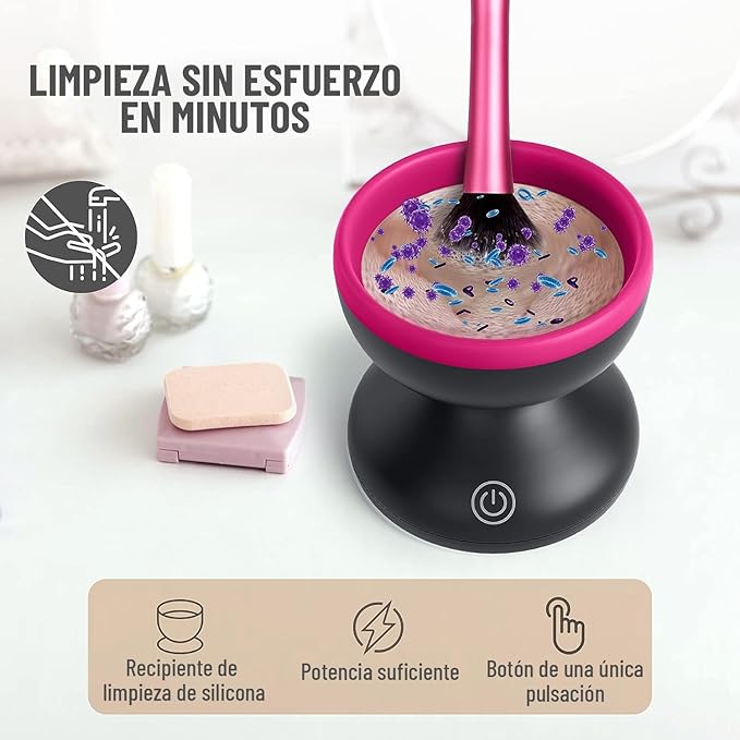 ARCIK USB Makeup Brush Cleaner – Brush Cleaner Makeup Brush Cleaner – Simple and Fast Use – Black