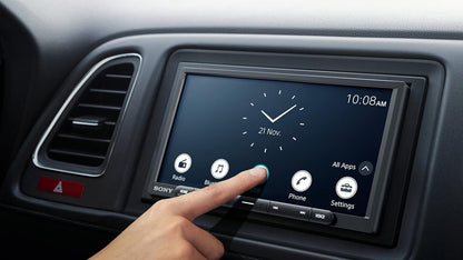 Sony Car Stereo XAV-AX4000 6.95 inch Digital Media Receiver with Bluetooth, Wireless Android Auto, Wireless Apple Car Play