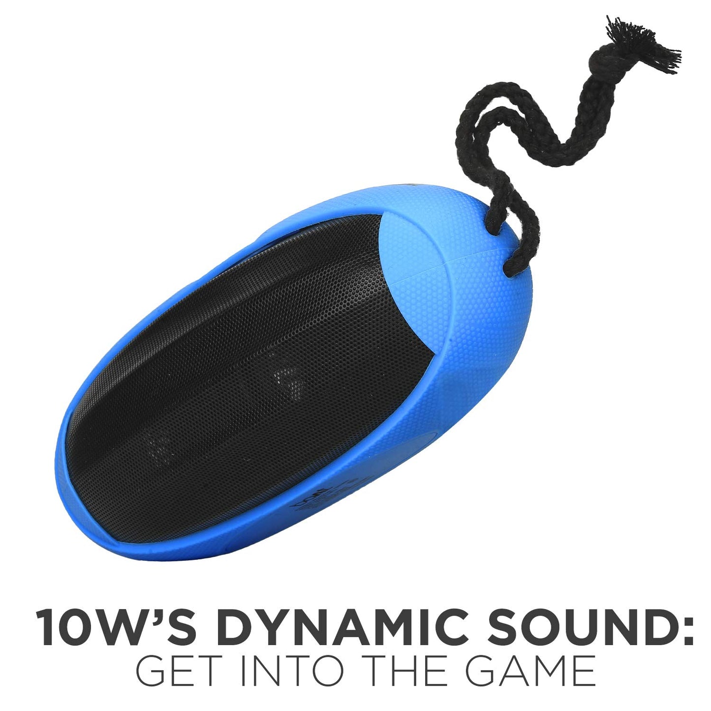 (Open Box) boAt Rugby 10 W Portable Bluetooth Speaker Outdoor Speaker (Blue)